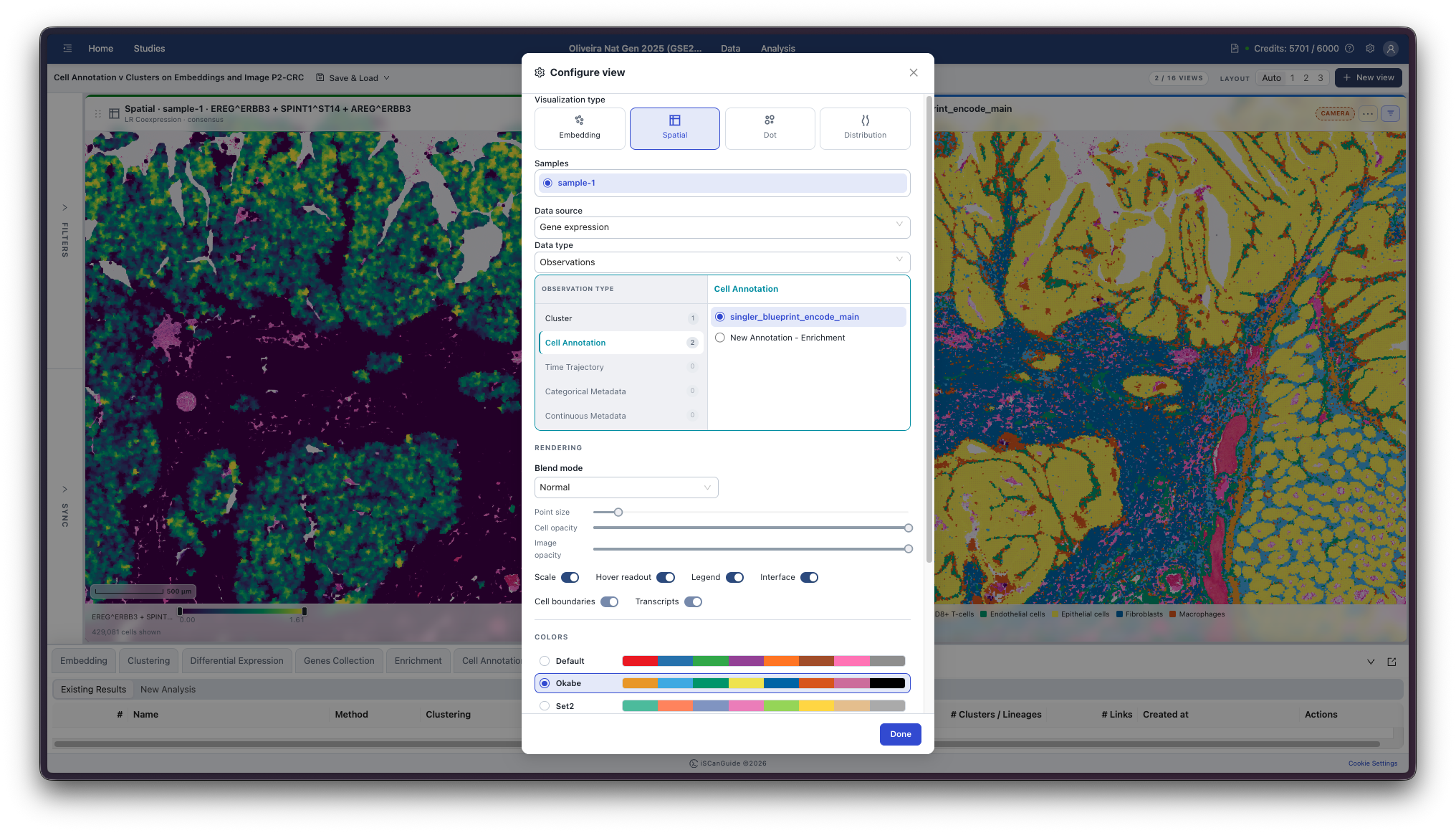 Visualization, step 9: Change how a view looks